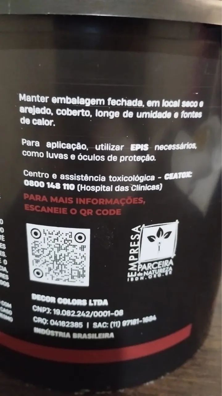 Cimento queimado cinza puro 5 kg - Foto 2