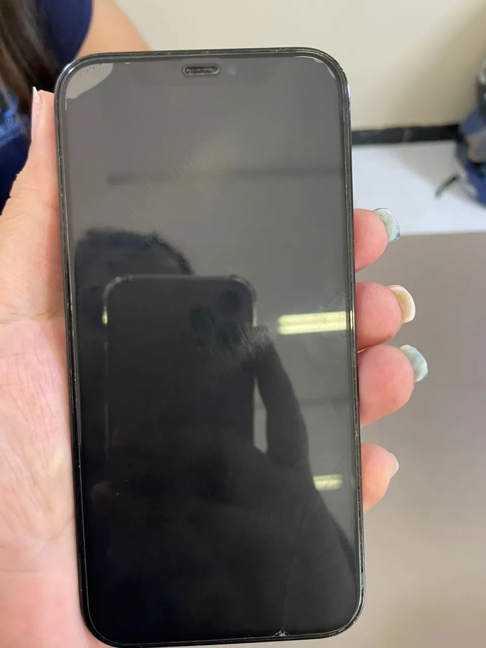 iPhone pro 12 azul (única dona) - Foto 2