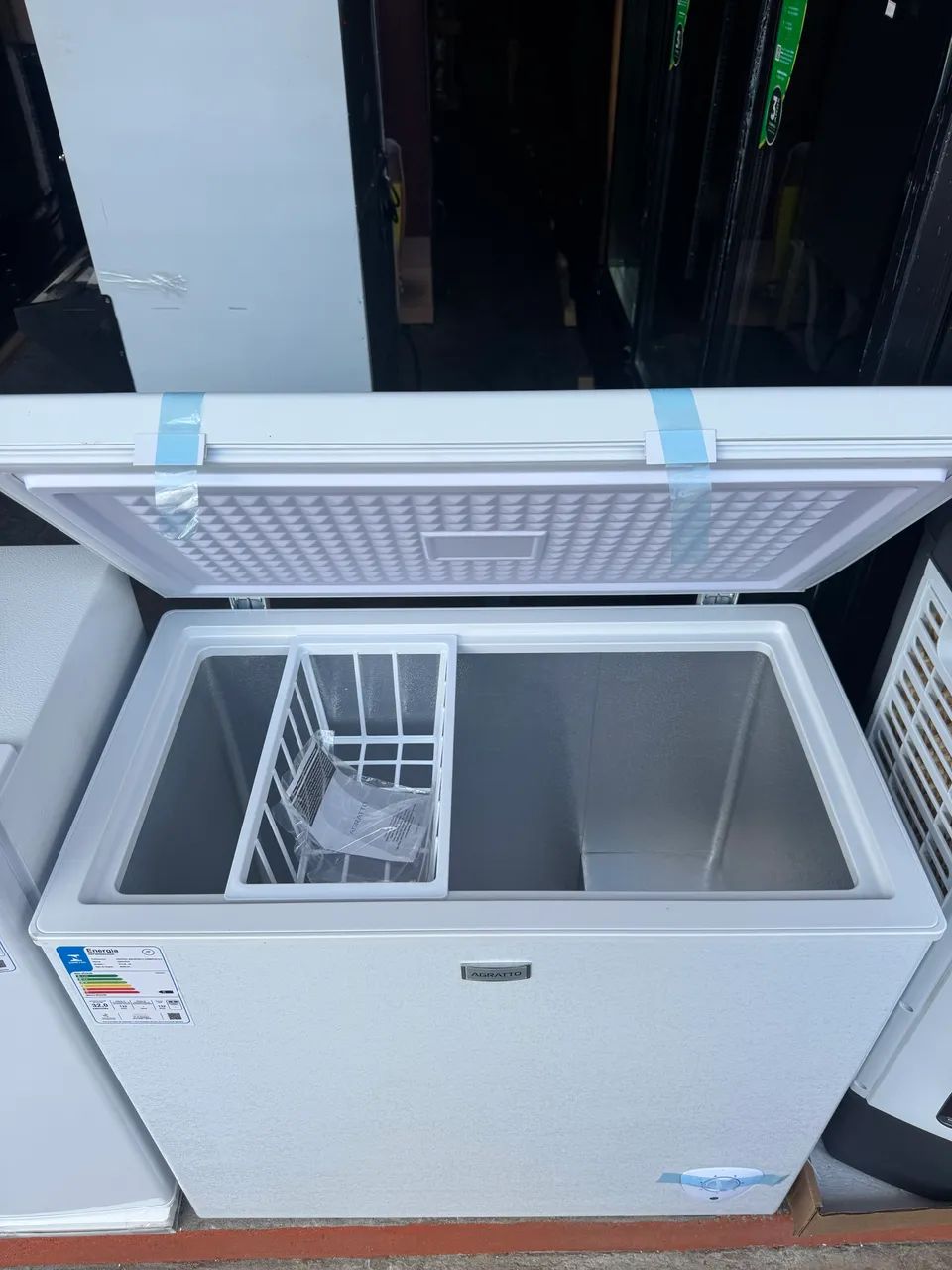 Freezer horizontal 140 litros (novo) - Foto 2