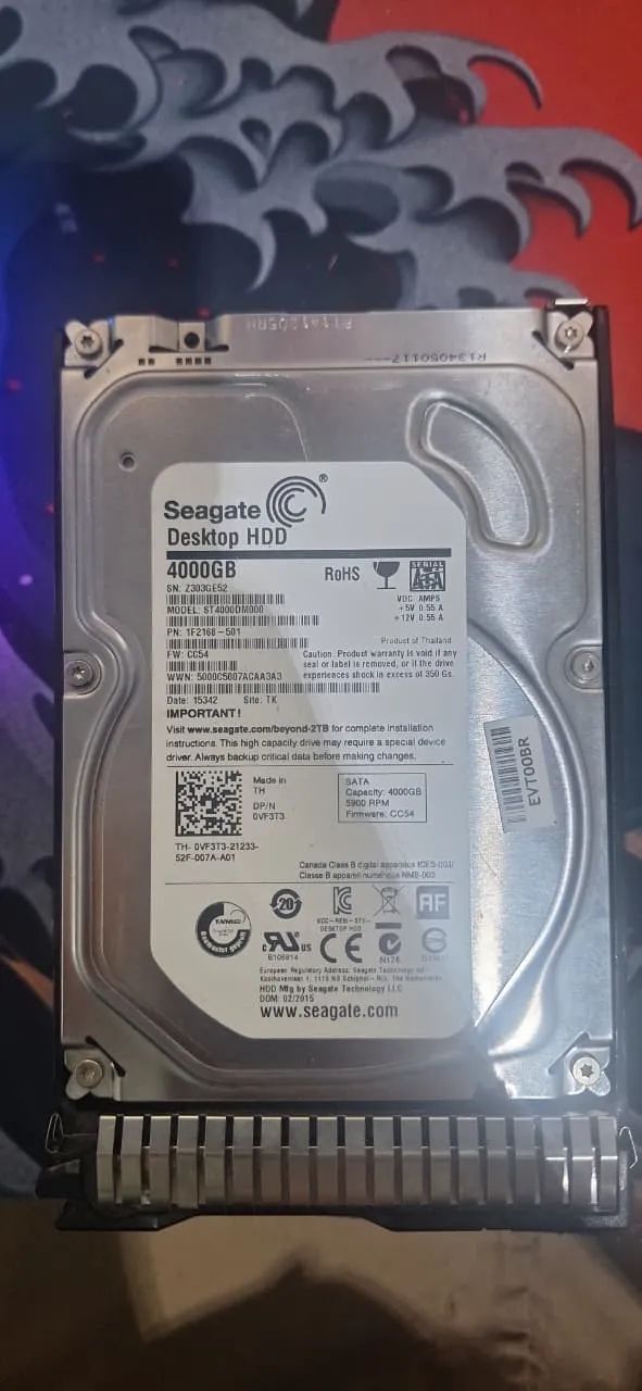 HD 4TB Seagate