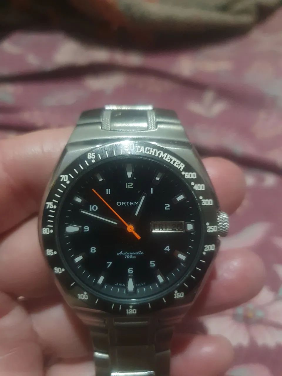 Orient automatico funcionando perfeitamente todo em a ço inox  - Foto 4