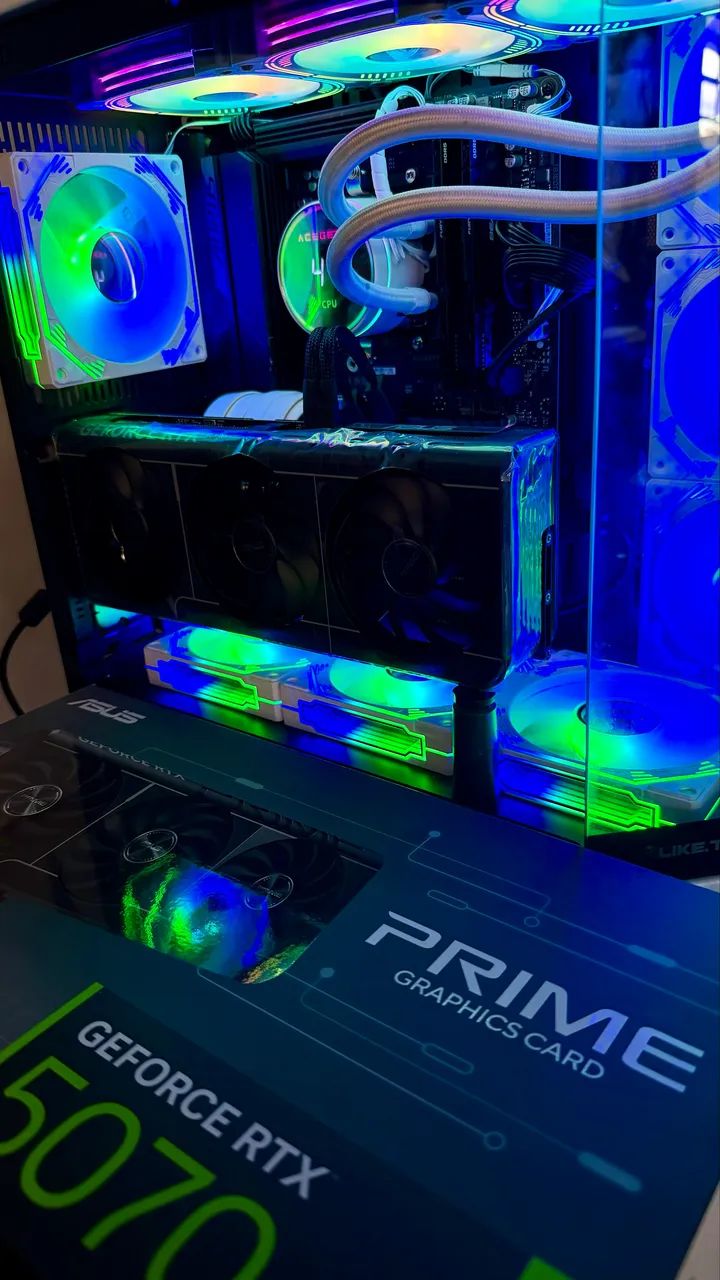 PLACA DE VÍDEO RTX 5070 12GB ASUS PRIME OC Edition - GDDR7 - Na caixa   - Foto 2