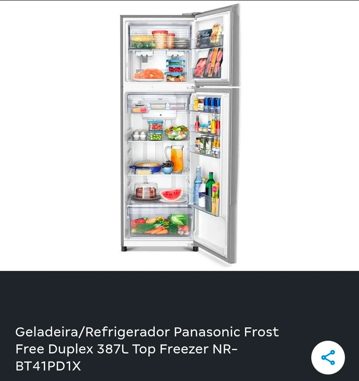 geladeira panasonic seminova  - Foto 2