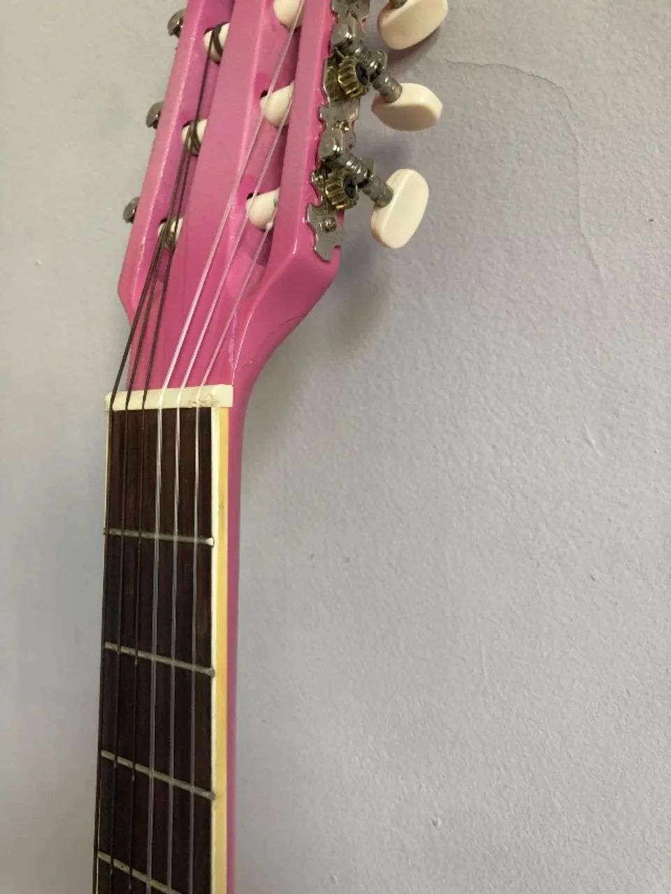 Violão infantil rosa  - Foto 3