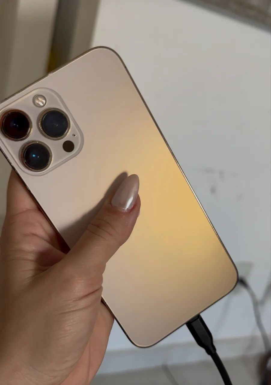 Vendo IPhone 13 Pro Max 128Gb Dourado Excelente Estado