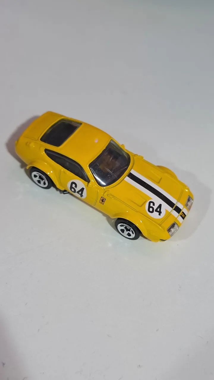FERRARI 365 GTB Amarela Hotwheels looser! Nova