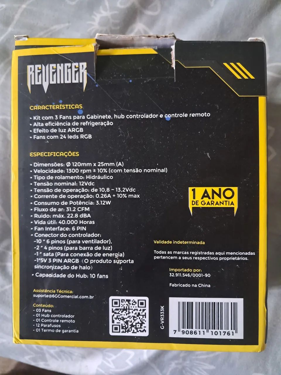 VENDO 2 KIT DE FAN ARGB COM CONTROLADORA - Foto 2