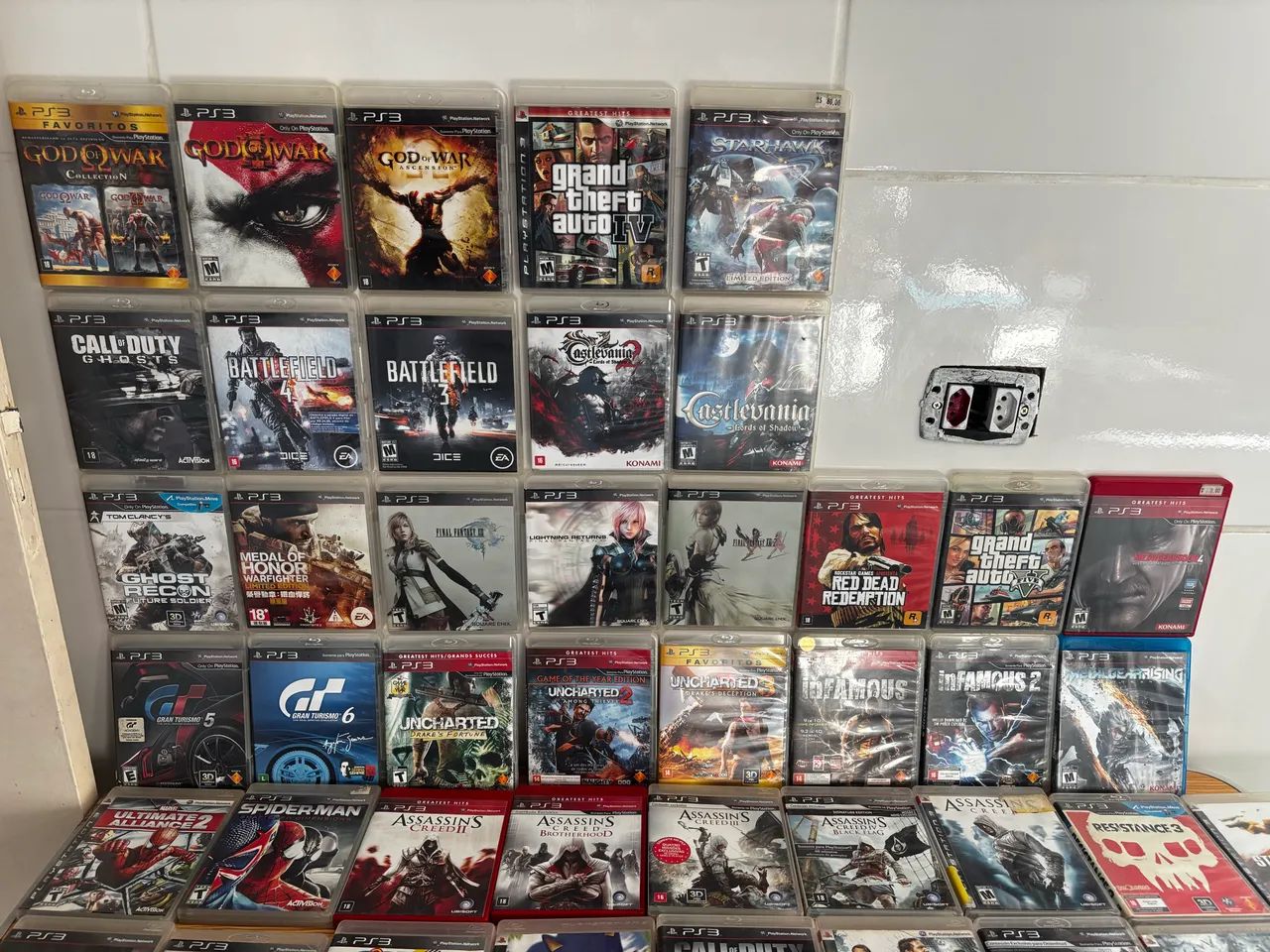 Jogos Play 3 e console com 2 controles  - Foto 2
