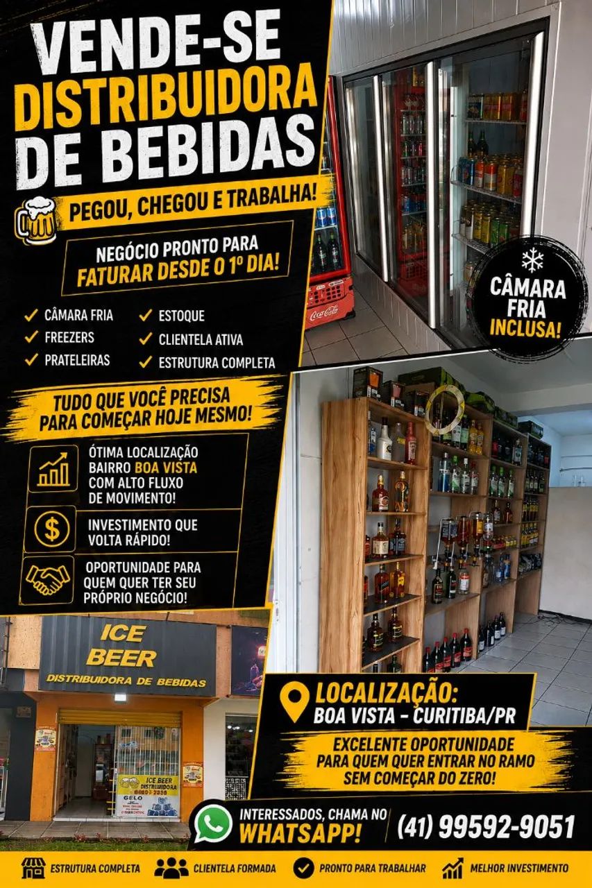Distribuidora de bebidas com câmera fria e estoque  - Foto 3