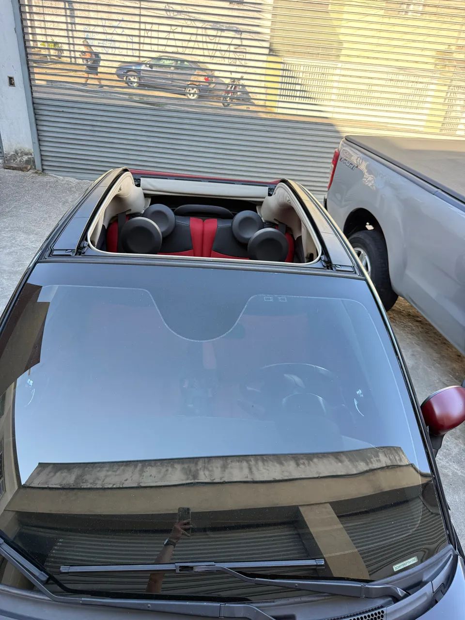 Fiat 500 Cabrio Dualogic Flex 1.4 8V 2015 - Foto 3