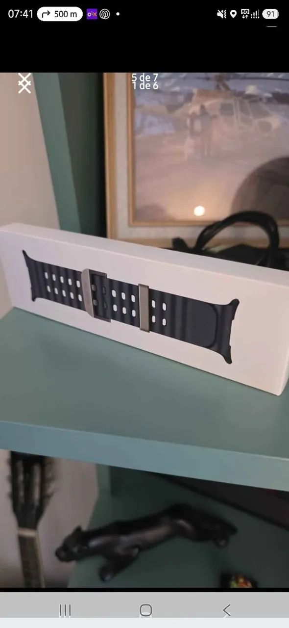 Galaxy Watch ULTRA Black - Impecável - Foto 4