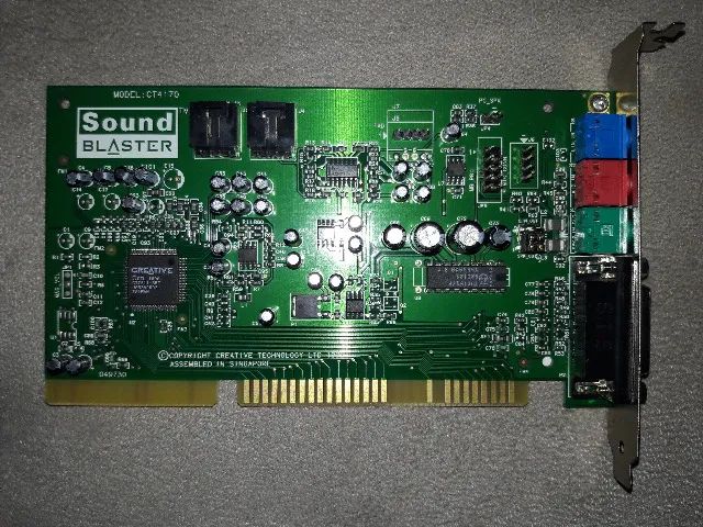 Placa De Som Creative Sound Blaster 16 Waveffects Completa - Foto 4