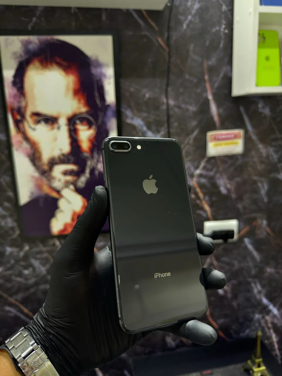 iPhone8Plus ブラック　64G iPhone 8 Plus 64GB PRETO (seminovo) – LS