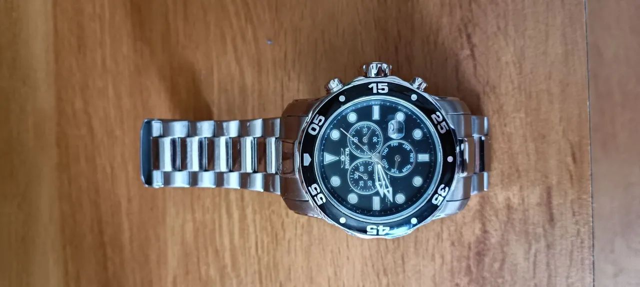 VENDO ou TROCO   Invicta Pro Diver Chronograph (Modelo 15081)