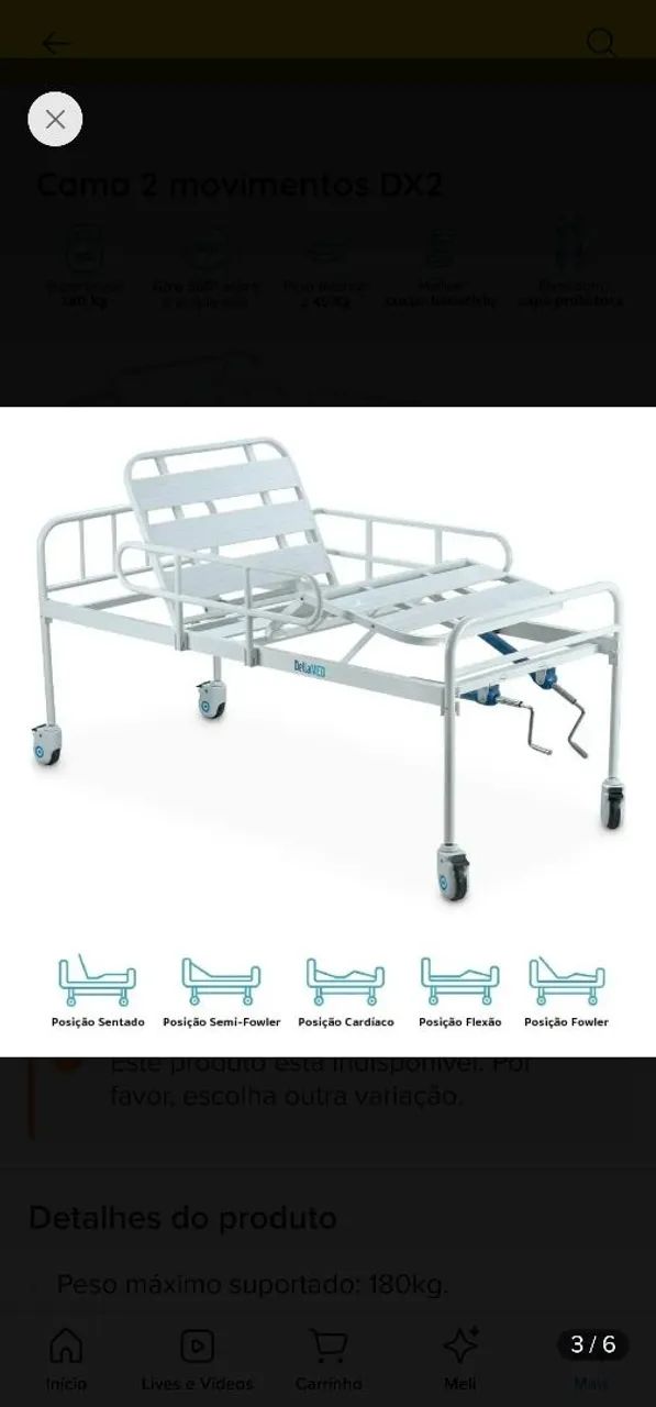 Cama hospitalar  - Foto 5