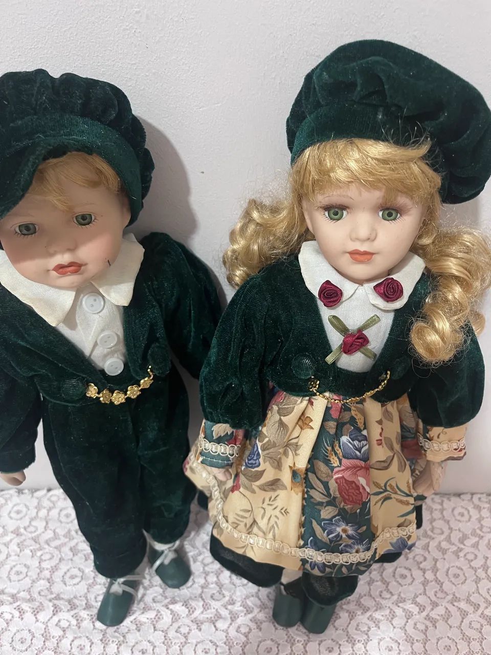 Casal bonecos de porcelana  - Foto 5
