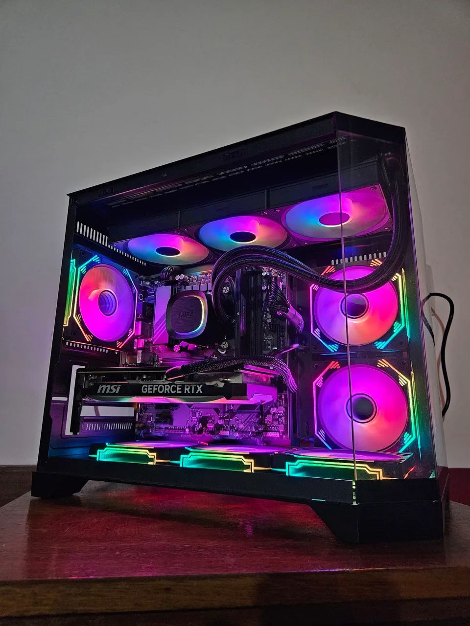 Pc gamer com i7 14700kf com rtx 4070 e 16gb DDR5 - Foto 6