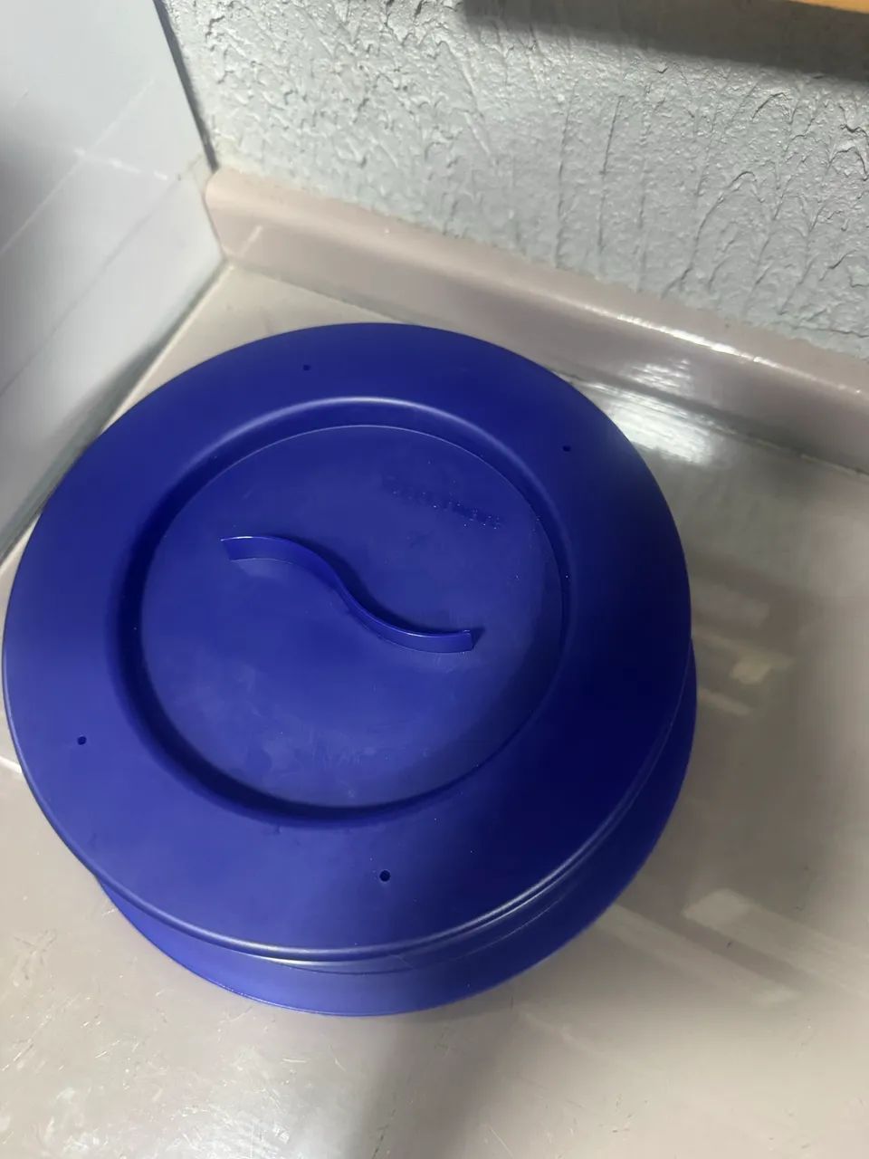 Tampa de microondas - tupperware 
