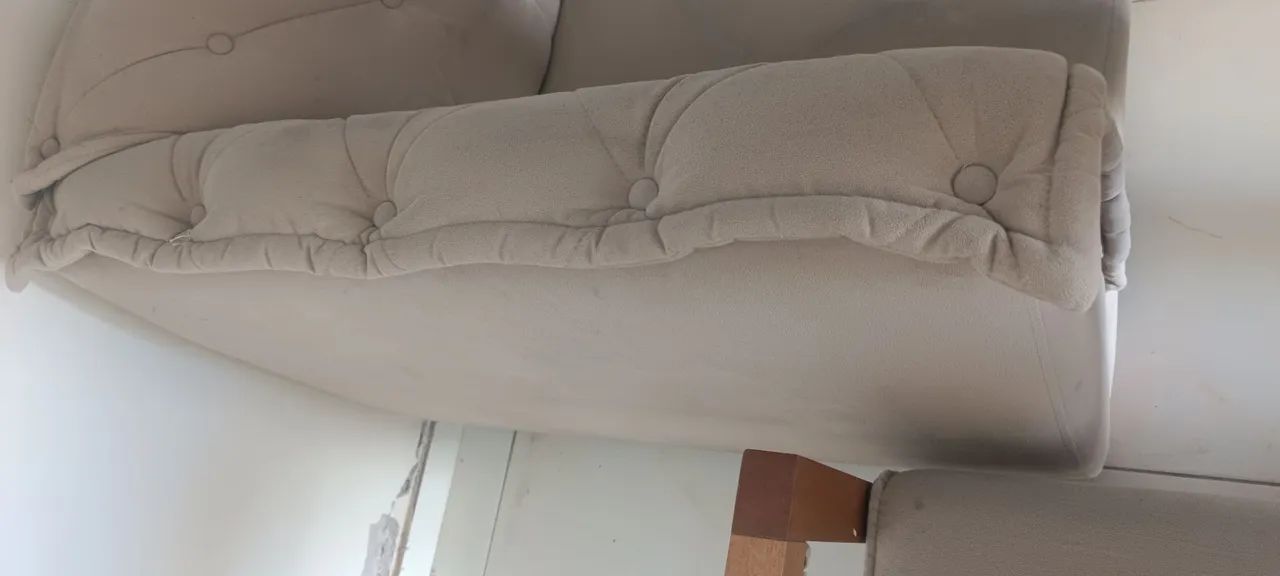 Sofá de luxo 2,38 x90 cm - retirar em itabaiana  - Foto 5