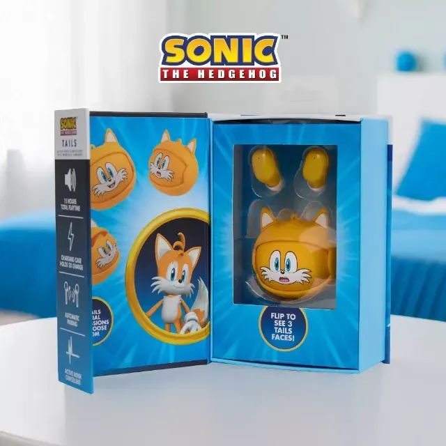 Earbuds Bluetooth Sega Sonic The Hedgehog - Tails - Foto 2