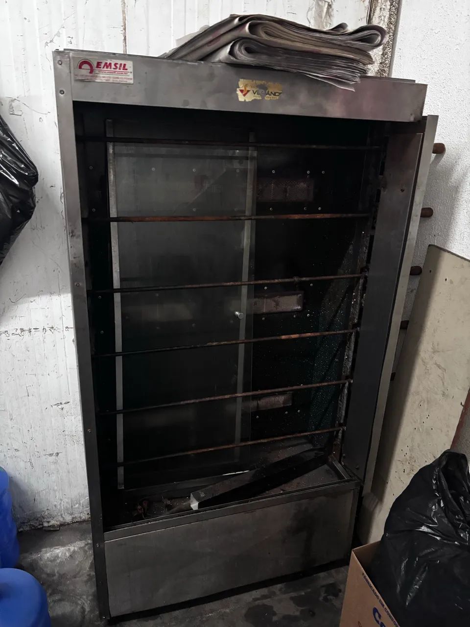 Máquina de assar frango , expositor de hort frut , jogo de rodas aro 15 4 furos ,  - Foto 4