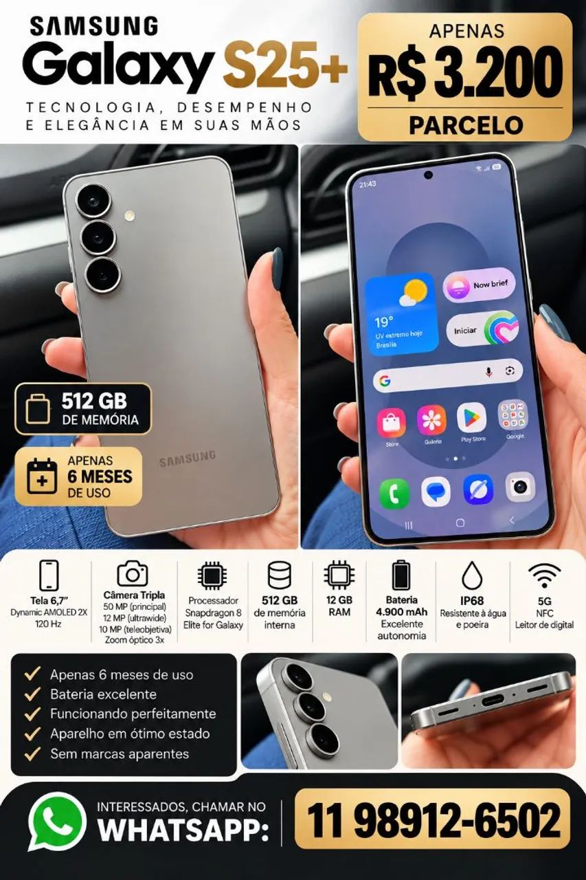 Celular s25+