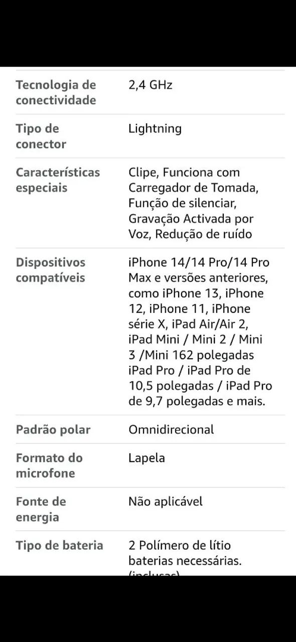 Microfone Sem Fio BOYA Omic-D Duplo para iPhone - Novo Lacrado - Foto 4
