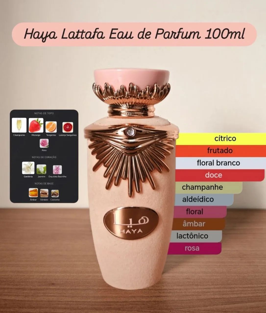 Perfume Árabe Haya Lattafa EDP