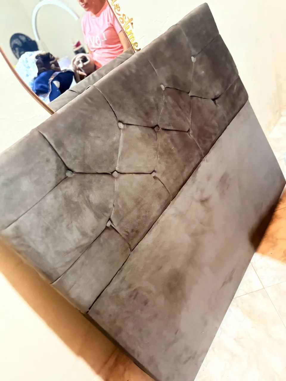 Vendo cabeceira de cama box - Foto 3