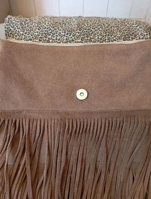 Bolsa feminina de couro legítimo - Foto 3