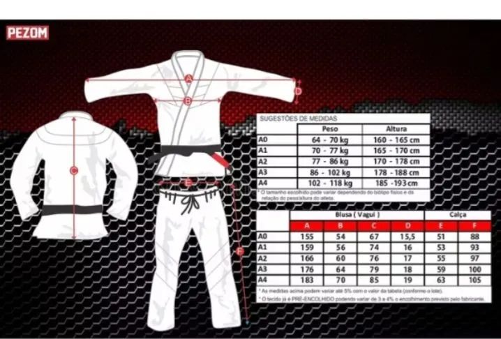 Excelente oportunidade de comprar um kimono de jiu-jitsu A1 zero kilometro.  - Foto 3