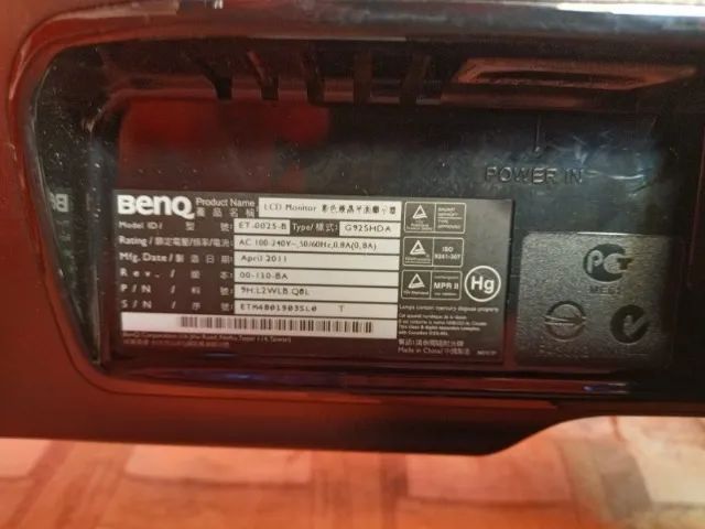 MONITOR: BENQ 19 POLEGADAS - VGA - OFERTA RELÂMPAGO - Foto 3