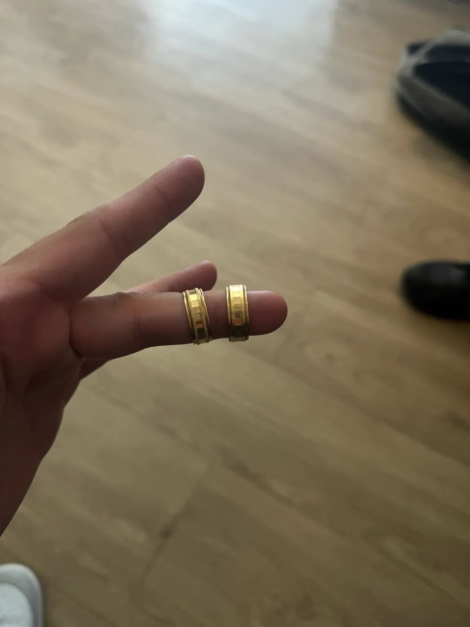 Aliança banhada 18k  - Foto 4