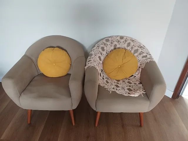 Sofa 3 lugares e 2 poltronas - Foto 3