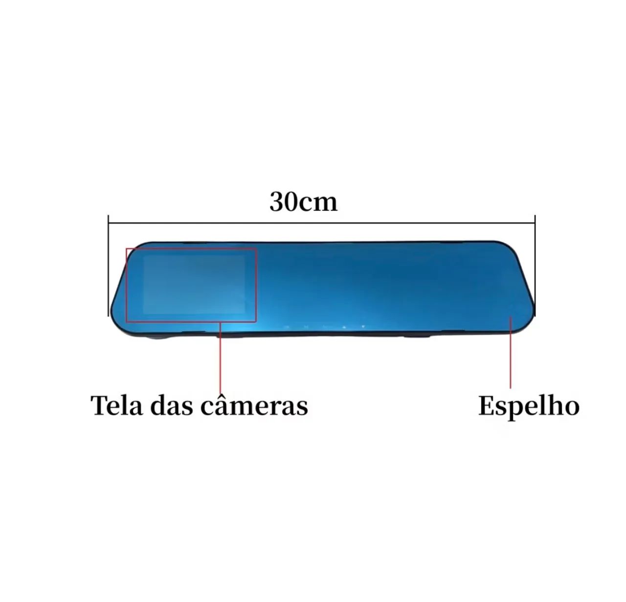 Retrovisor carro - Foto 3