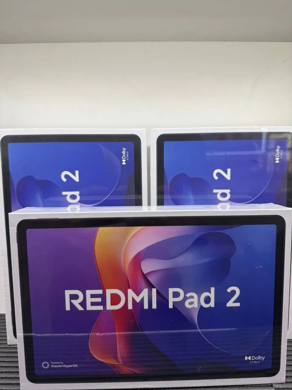 Redmi Pad 2 Wi-Fi 256GB com 8GB ram grafite e verde 