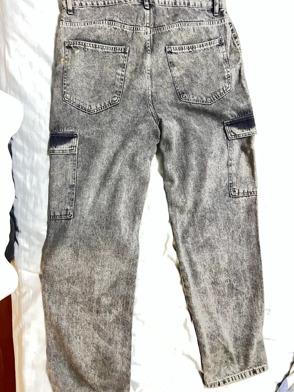Calça baggy cinza  - Foto 2
