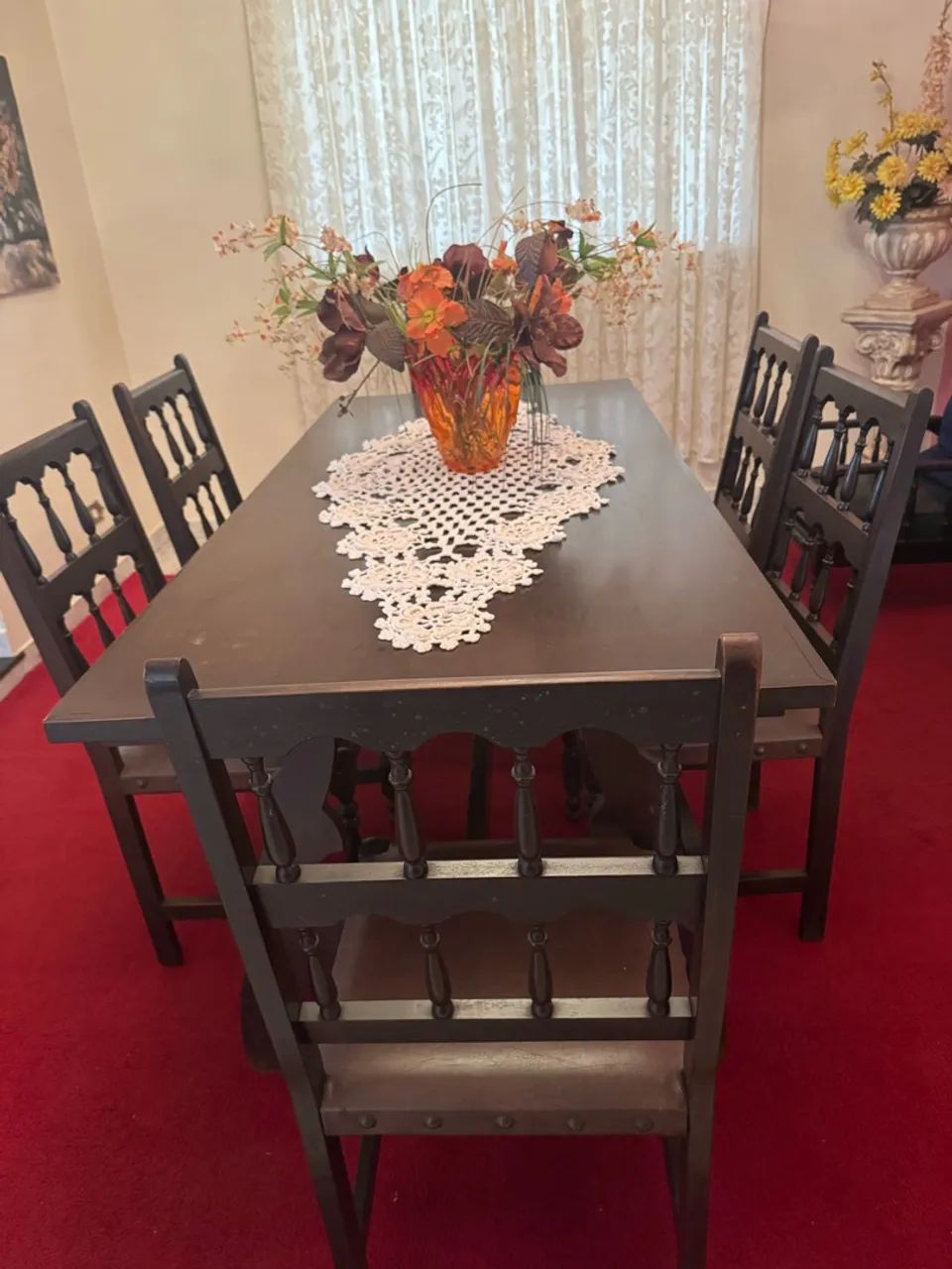 Vendo conjunto de jantar, mesa e cadeiras - Foto 3
