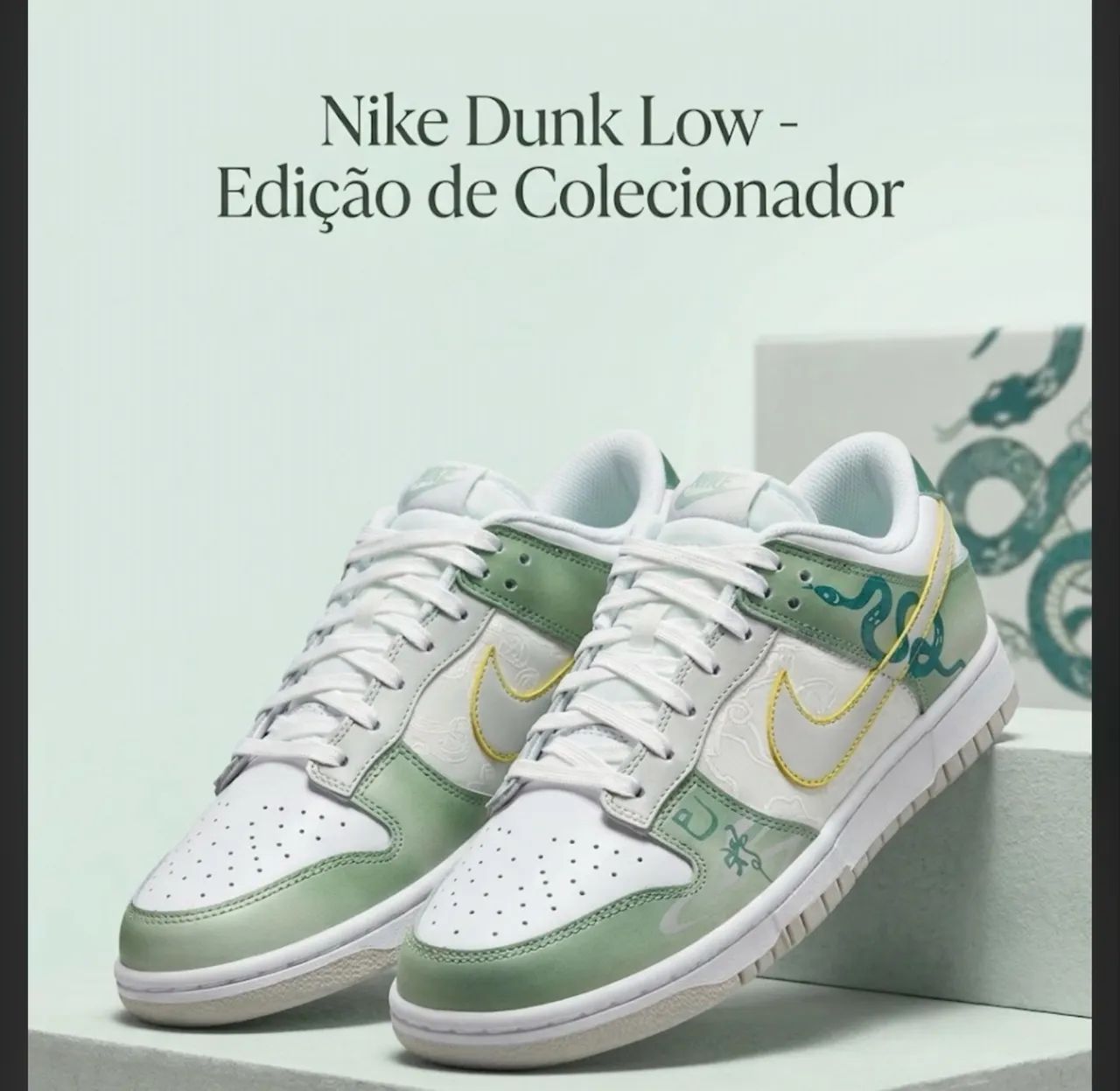 Tênis Nike Dunk Low ?Snake Fantasy?