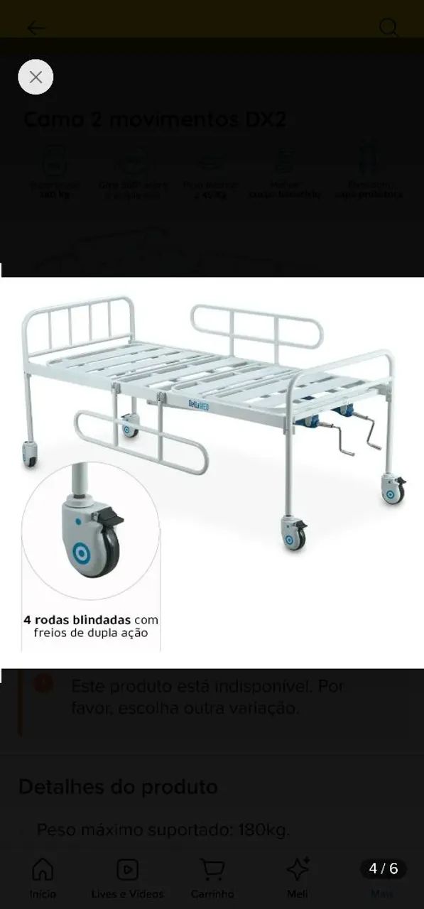 Cama hospitalar  - Foto 4