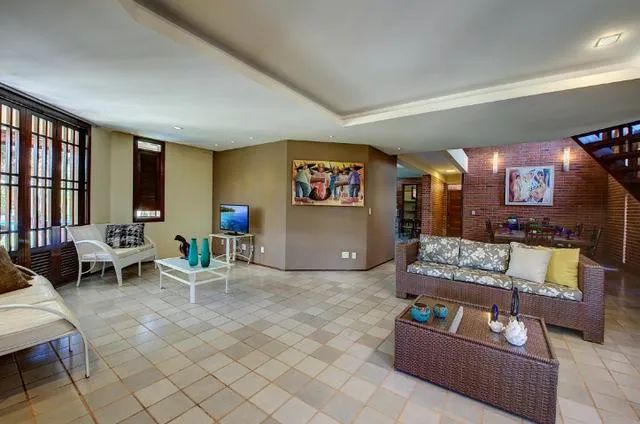 ALUGO POR TEMPORADA - Casa Super Luxo - 5 Suítes AR/TV - 20 Pessoas - Apenas 100m do Beach - Foto 10