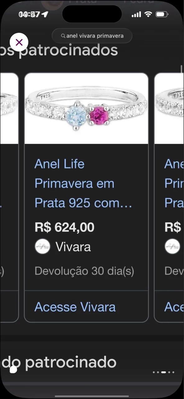 Anel life vivara primavera  - Foto 3