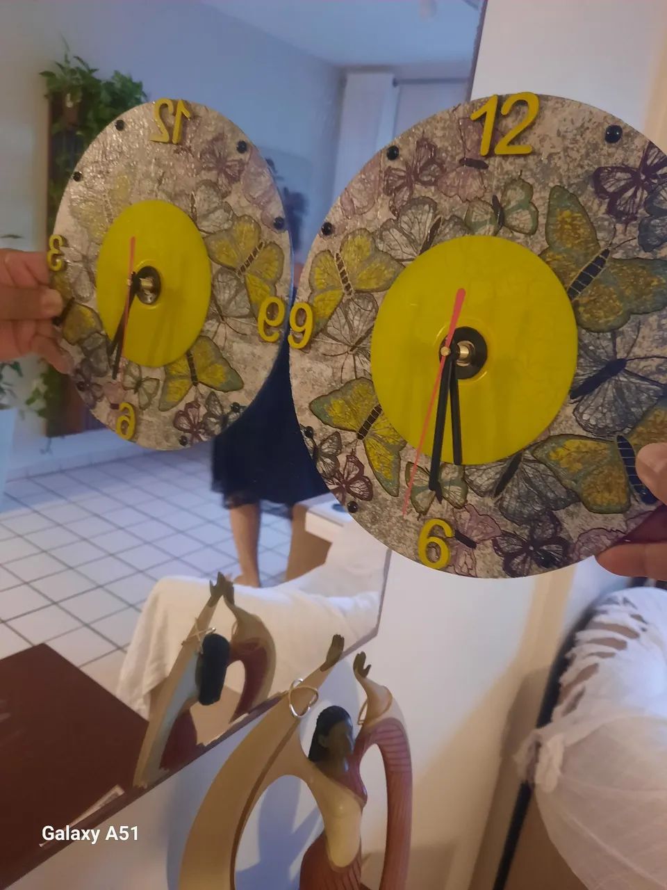 Relógio de parede com desenhos!