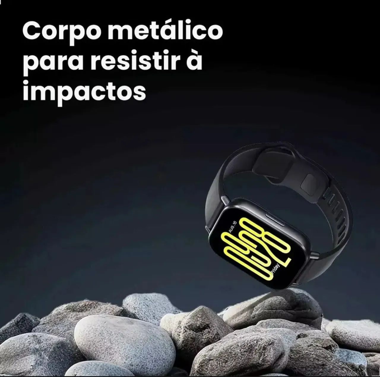 Vendo SmartWatch xaiomi 5 active black - Foto 4