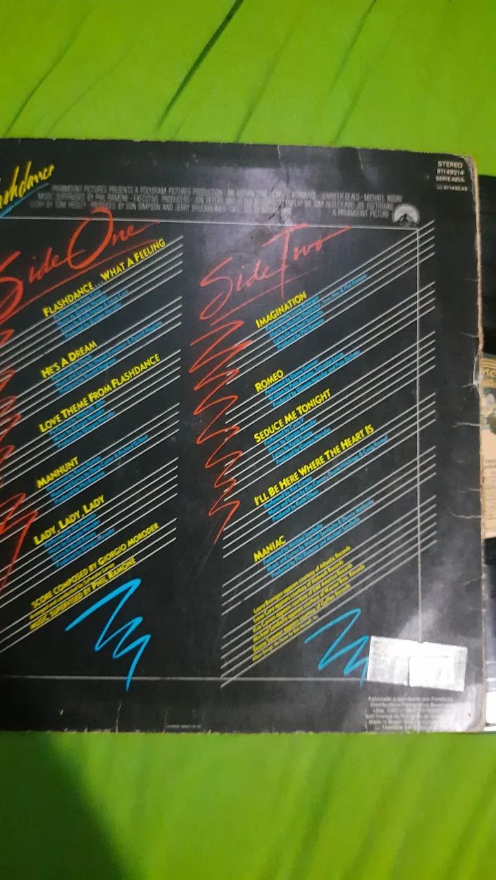 LP vinil trilha do filme flashdance - Foto 3
