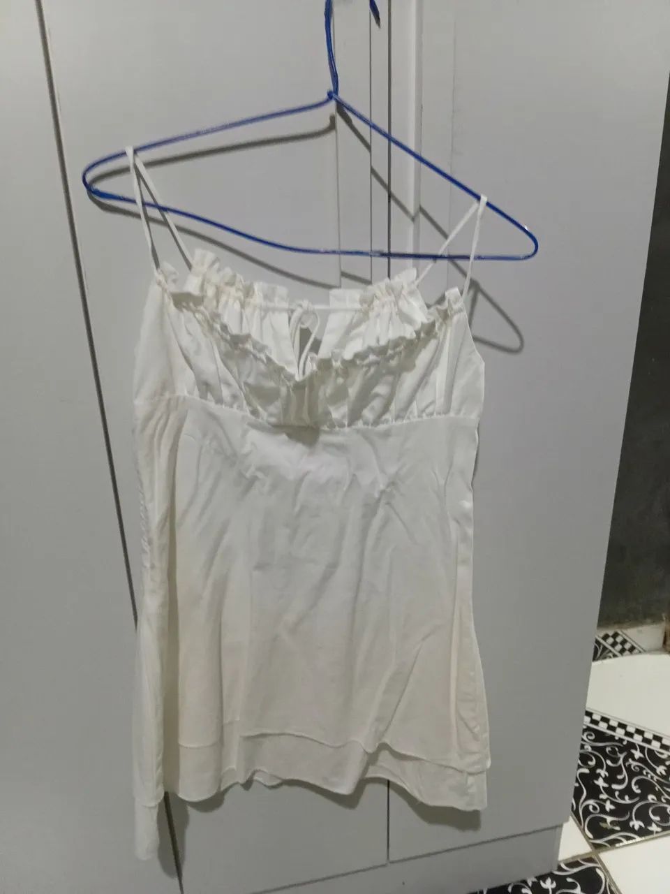 Vestido tricoline Nav
