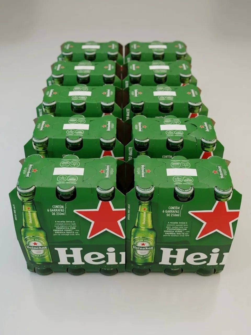 Heineken 250ml Pack com 6 Garrafas