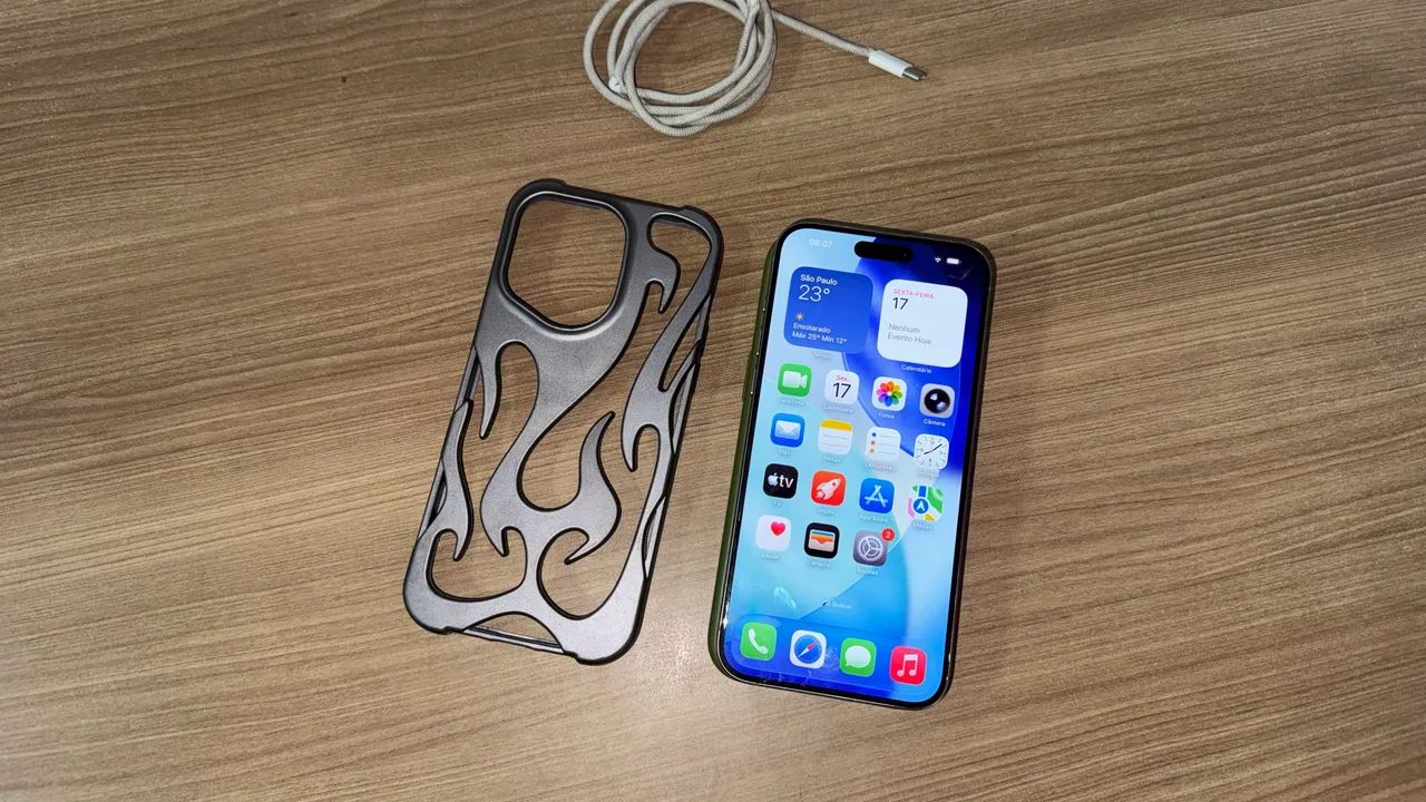 iPhone 15 pro Max 256gb titânio  - Foto 2