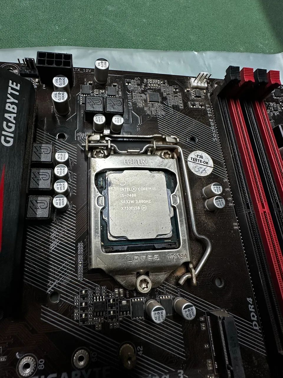 Kit i5 7400 + gigabyte b250m