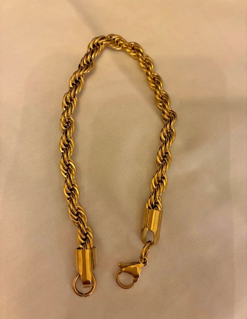 Pulseiras masculinas de aço inoxidável  - Foto 3